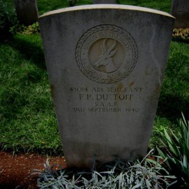 TOIT F.P., du -1940