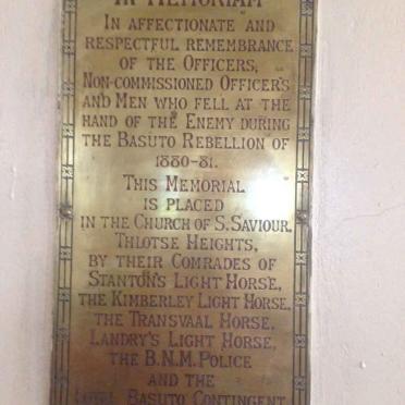 2. Memorial Plaque