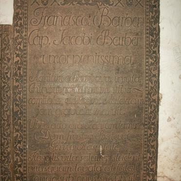 BARBER Francisca -1695
