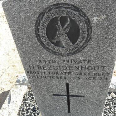 BEZUIDENHOUT H. -1918