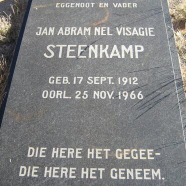 STEENKAMP Jan Abram Nel Visagie 1912-1966