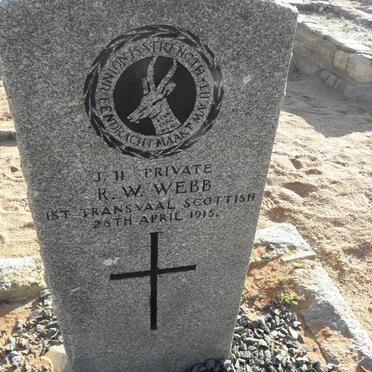 WEBB R.W. -1915