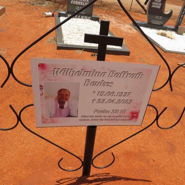 BEUKES Wilhelmina Baffrath 1937-2023