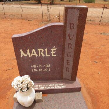 BURGER Marle 1988-2014