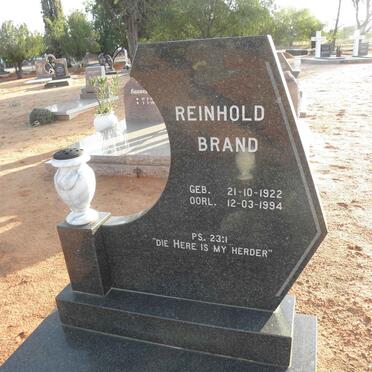 BRAND Reinhold 1922-1994