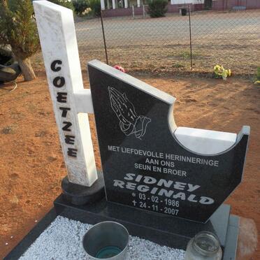 COETZEE Sidney Reginald 1986-2007
