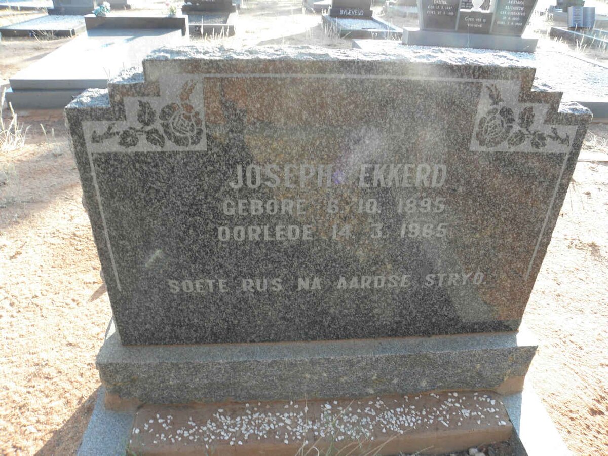 EKKERD Joseph 1895-1965