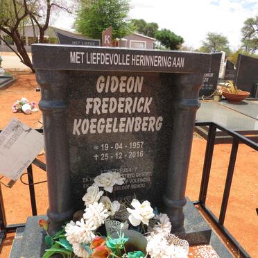 KOEGELENBERG Gideon Frederick 1957-2016