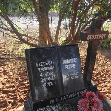 MOSTERT Johannes Petrus 1935-2008