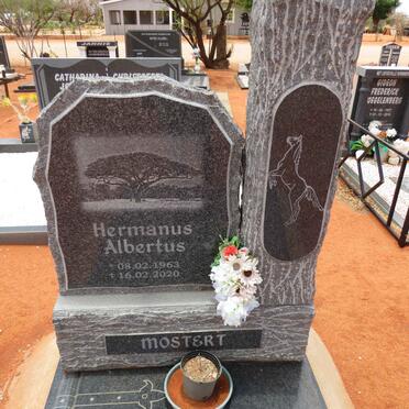 MOSTERT Hermanus Albertus 1963-2020