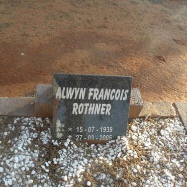 ROTHNER Alwyn Francois 1939-2005