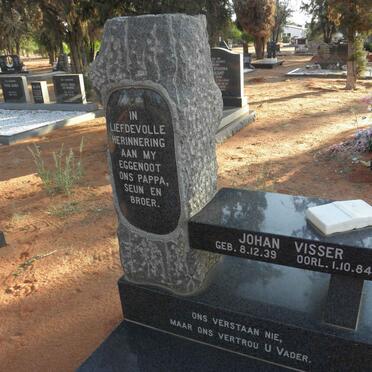 VISSER Johan 1939-1984