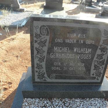 VOGES Michiel Wilhelm Gerhardus 1901-1976