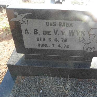 WYK A.B.de V., v. 1972-1972