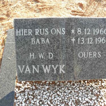 WYK H.W.D., van 1960-1960