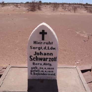 SCHWARZOTT Johann 1880-1915