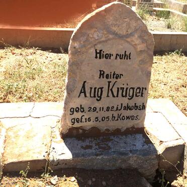 KRÜGER Aug. 1882-1905