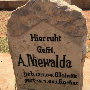 NIEWALDA A. 1884-190?