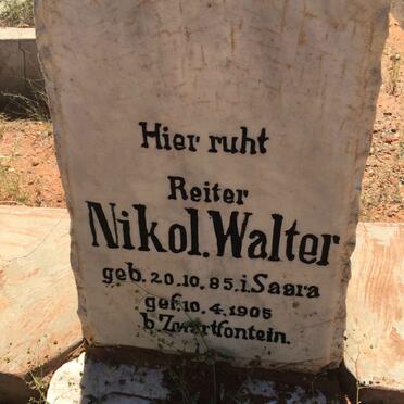 WALTER Nikol. 1885-1905