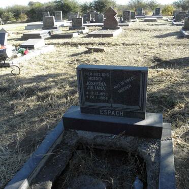 ESPACH Josefina Juliana 1890-1986