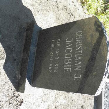 JACOBIE Christiaan J. 1902-1962