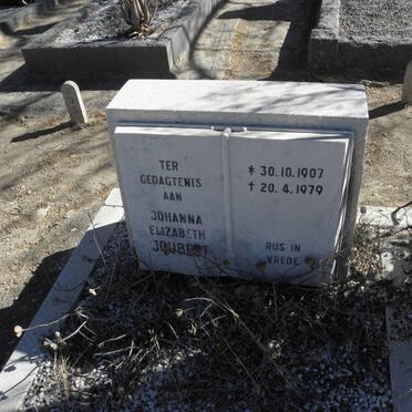 JOUBERT Gideon Petrus 1904-1968 &amp; Johanna Elizabeth 1907-1979