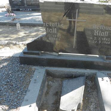 KLATT Arthur 1882-1968 &amp; Charlotte 1892-1984