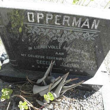 OPPERMAN Cecelia Jacoba 194?-1970