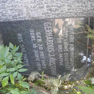 ROSSOUW Gerhardus J. 1885-1956