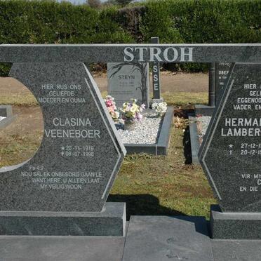 STROH Hermanus Lambertus 1923-1989 &amp; Clasina Veeneboer 1919-1998