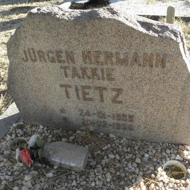 TIETZ Jurgen Hermann 1855-1936