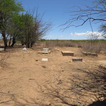 Namibia, GIBEON, Old cemetery 