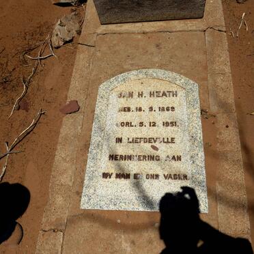 HEATH Jan H. 1869-1951