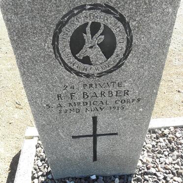 BARBER R.F. -1915