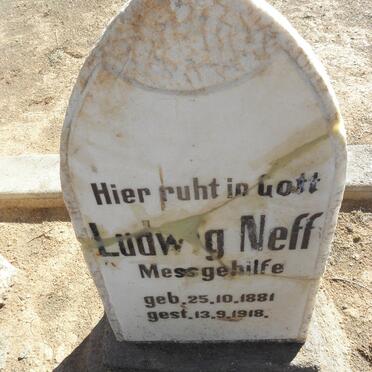 NEFF Ludwig 1881-1918