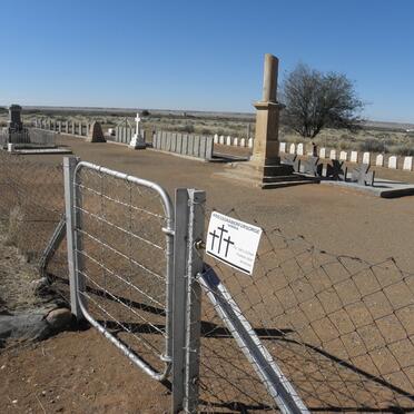 Namibia, GIBEON, Gibeon Station, War cemetery