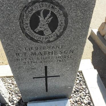 MATHESON R.T. -1915