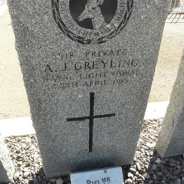 GREYLING A.J. -1915