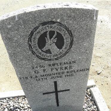 PYRKE G.F. -1915