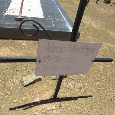 MATTHYS Alma 2015-2016