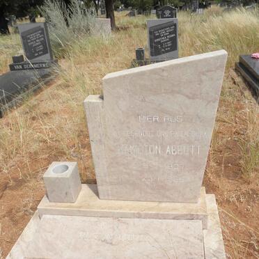 ABBOTT Hamilton 1907-1985