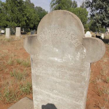 ACKERMAN Susara Gertruida Hermina 1883-1955