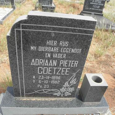 COETZEE Adriaan Pieter 1896-1982