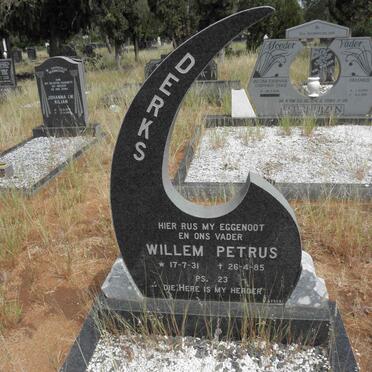 DERKS Willem Petrus 1931-1985