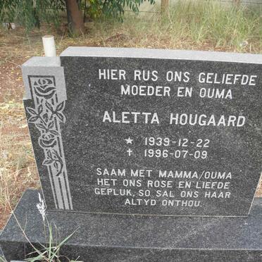 HOUGAARD Aletta 1939-1996