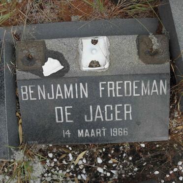 JAGER Benjamin Fredeman, de -1966