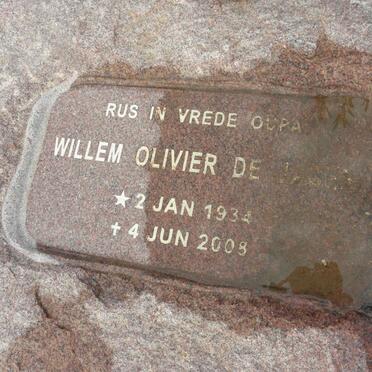JAGER Willem Olivier, de 1934-2008