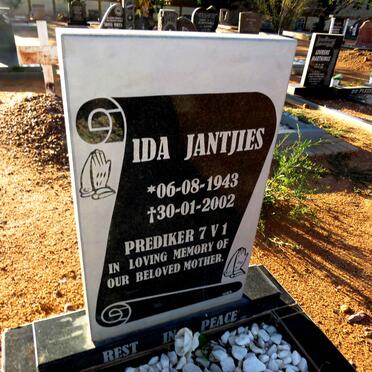JANTJIES Ida 1943-2002