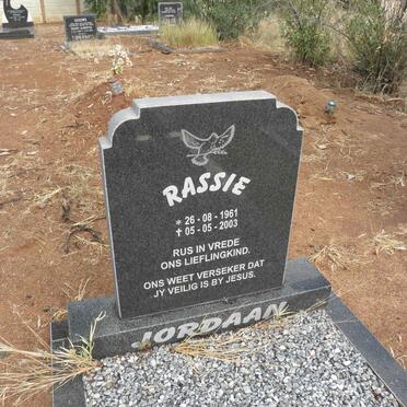 JORDAAN Rassie 1961-2003
