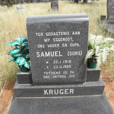 KRUGER Samuel 1918-1985